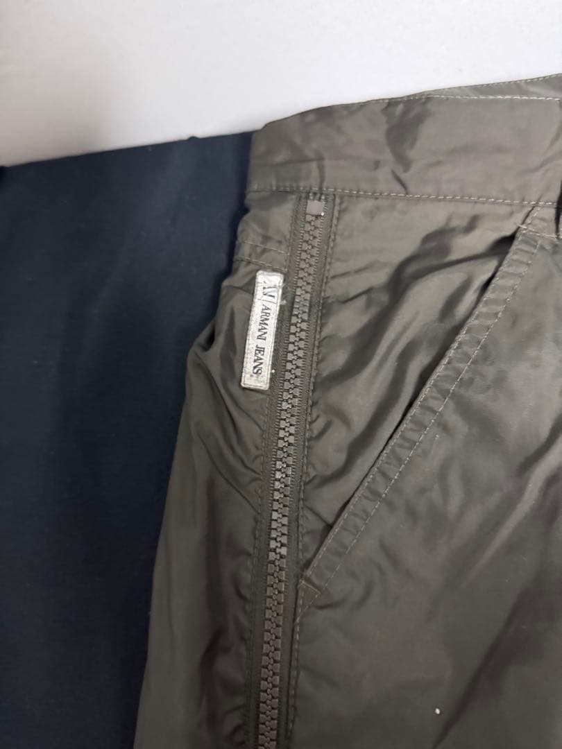 大特価❗️ ARMANI 00s Parachute Cargo Pants