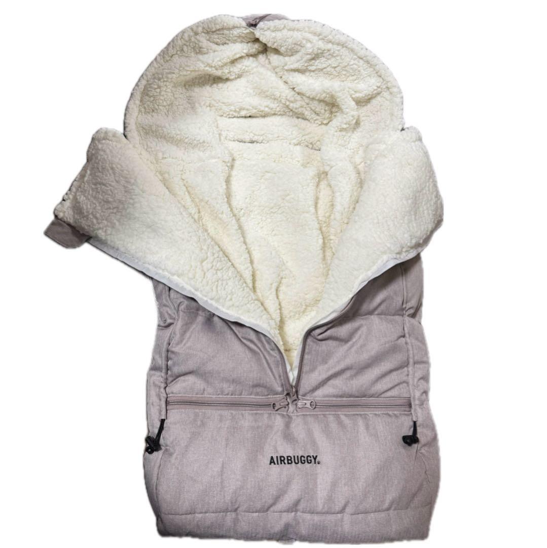 エアバギー FOOT MUFF ベージュウッド