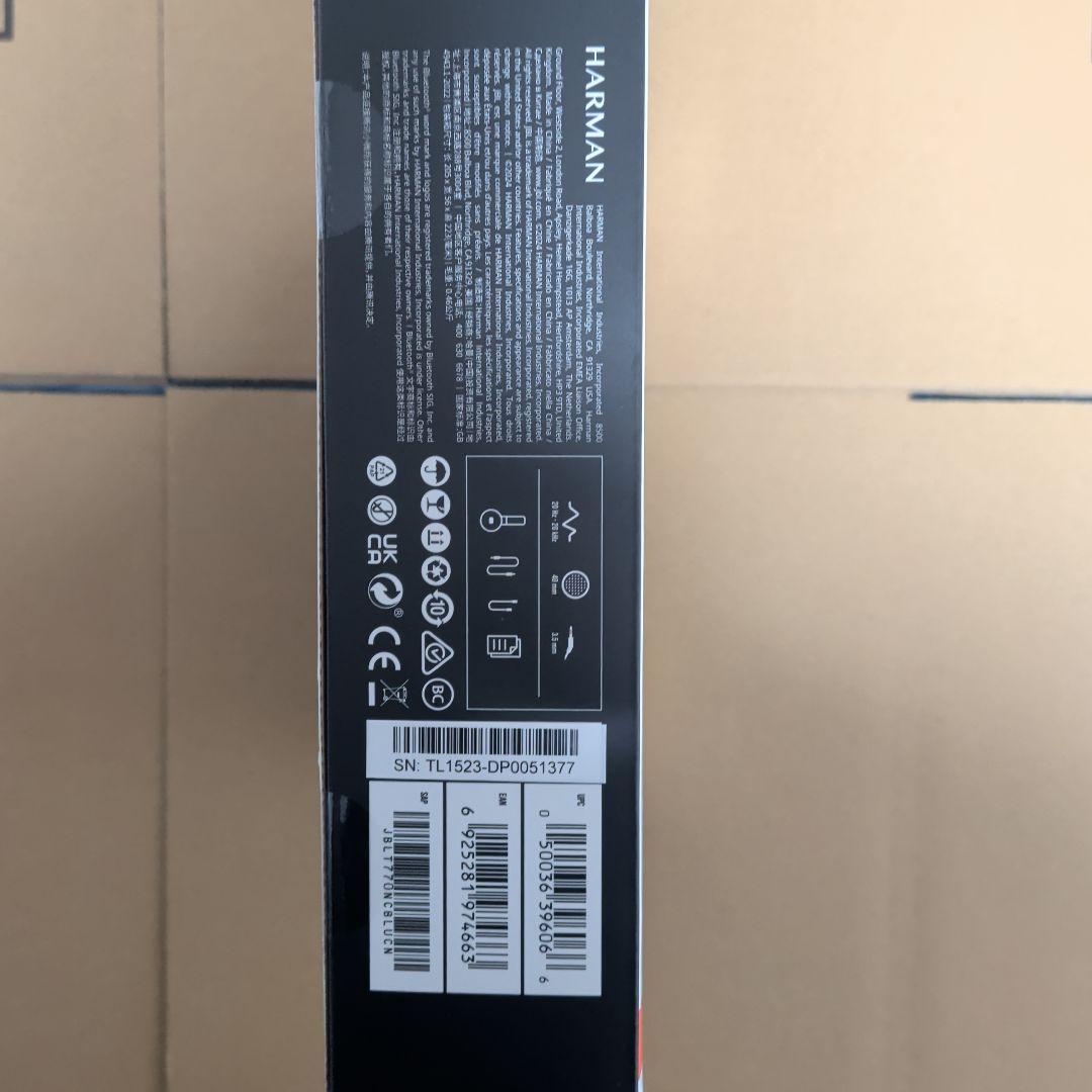 JBL TUNE 770NC　ブルー　新品未開封　未使用