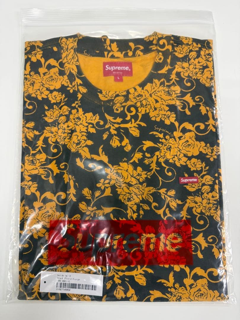 Supreme フローラルTシャツ 新品Small Box Tee- D1 25