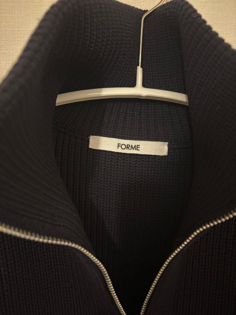 FORME ZIP KNIT CARDIGAN 東原亜希さん