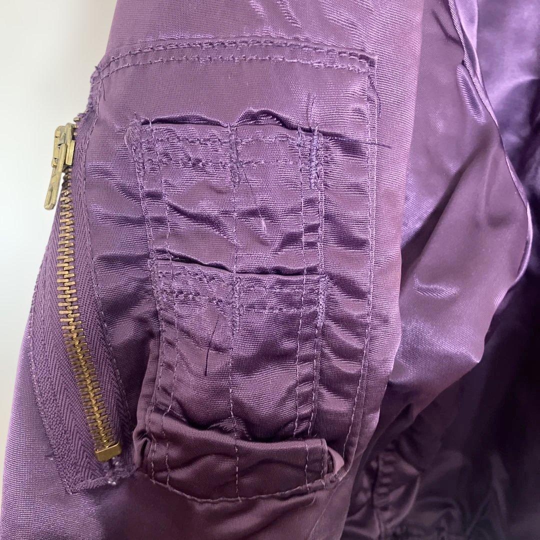 CORINTH MA-1 made in usa パープル　フライトジャケット