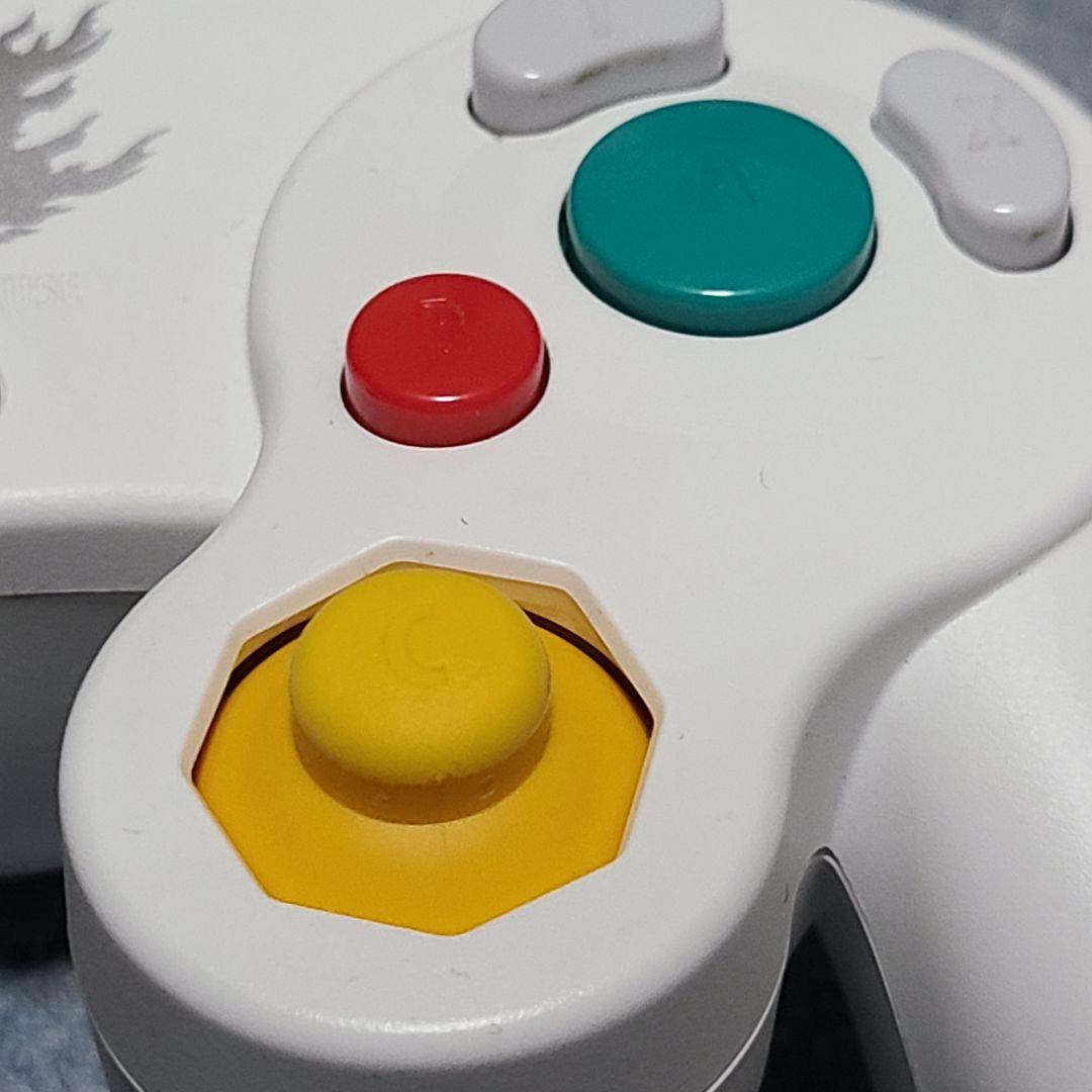 【レア】任天堂 ゲームキューブ コントローラー スマブラホワイト
