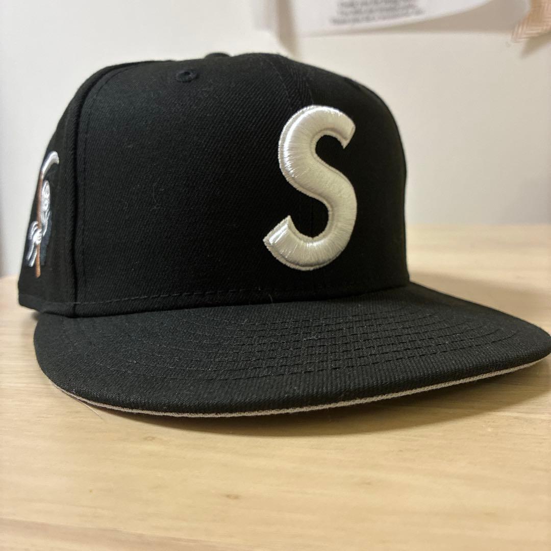 Supreme Reaper S Logo New Era キャップ　71/2