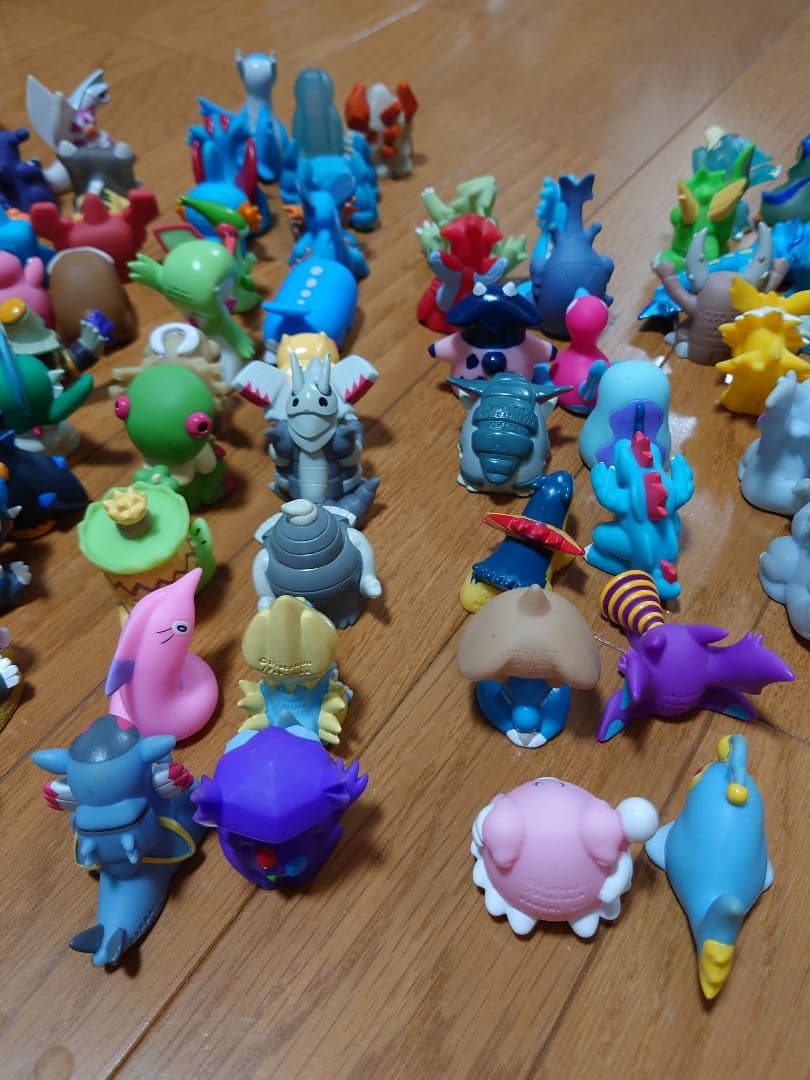 ポケモンキッズ　122体まとめ売り　クリア・伝説あり　最終進化多数　初代〜BW