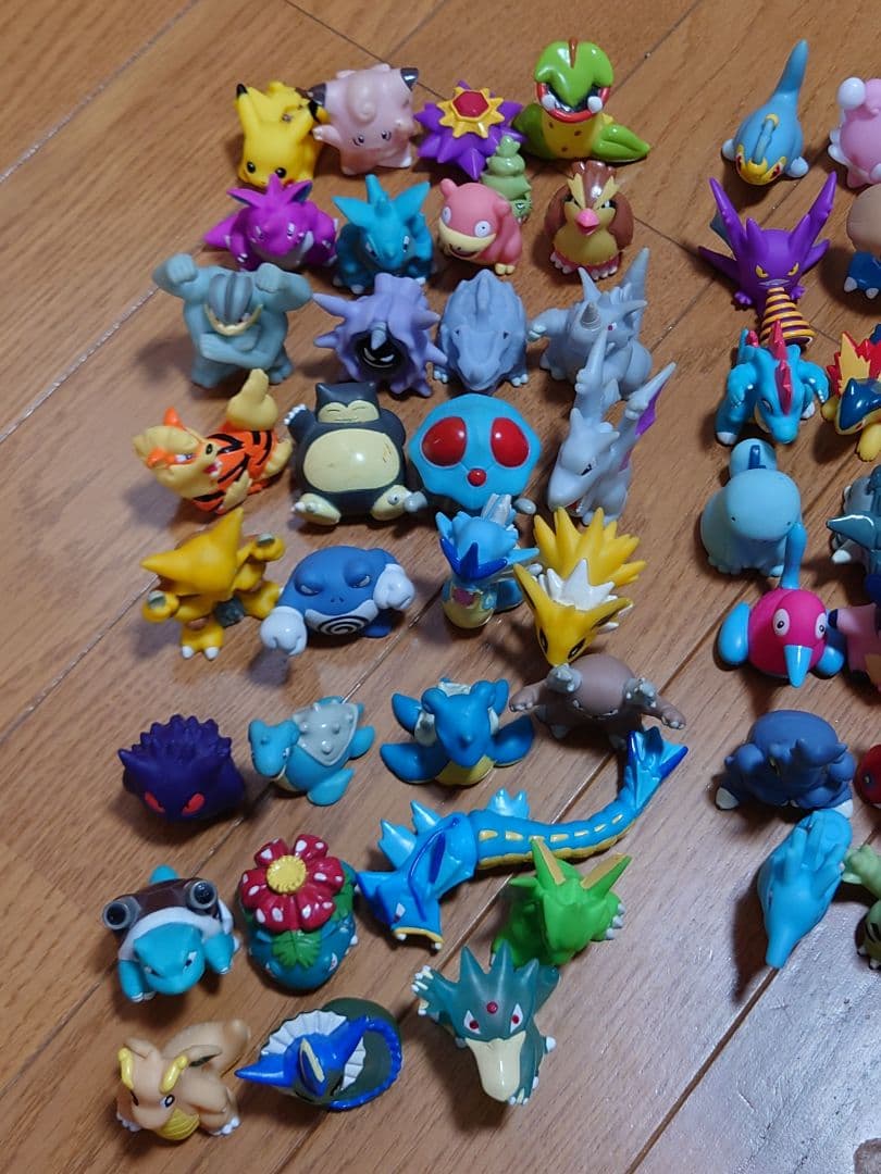 ポケモンキッズ　122体まとめ売り　クリア・伝説あり　最終進化多数　初代〜BW