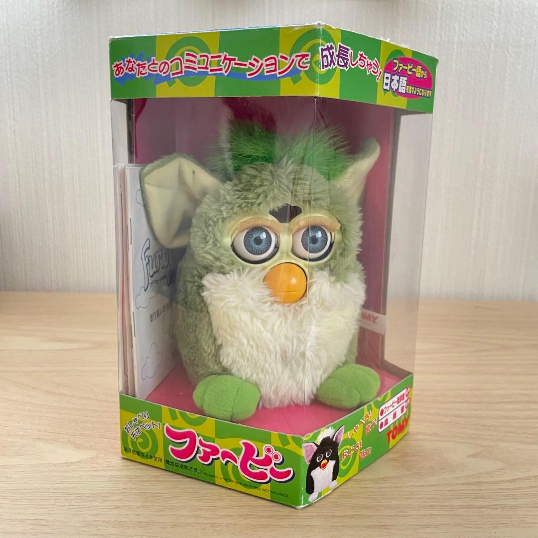 【動作確認済】 Furby 初代 ファービー グリーン 緑
