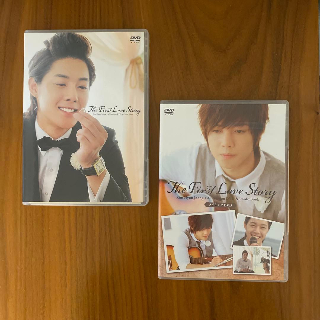 Kim hyun joongのコレクターズ、日本デビューライヴなどDVD5種類