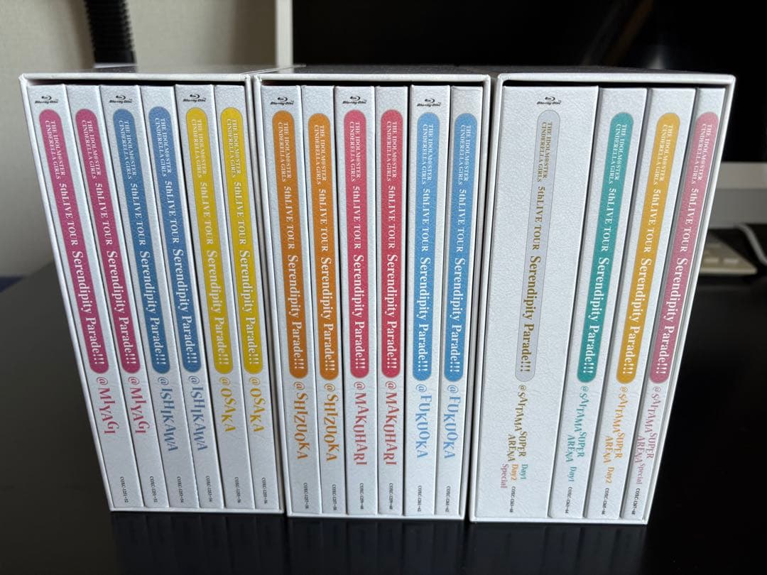 アイドルマスター シンデレラガールズ 5thLive Blu-ray全7本セット