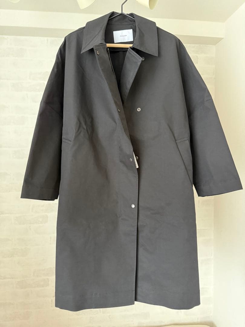 【新品 タグ付き】FRAMeWORK 撥水ポンチョトレンチコート ブラック36