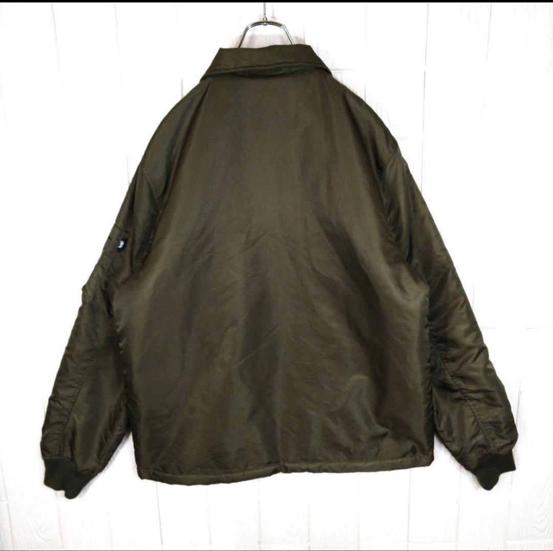 お値下げ　【STUSSY】中綿入り　ナイロン　フライトジャケット