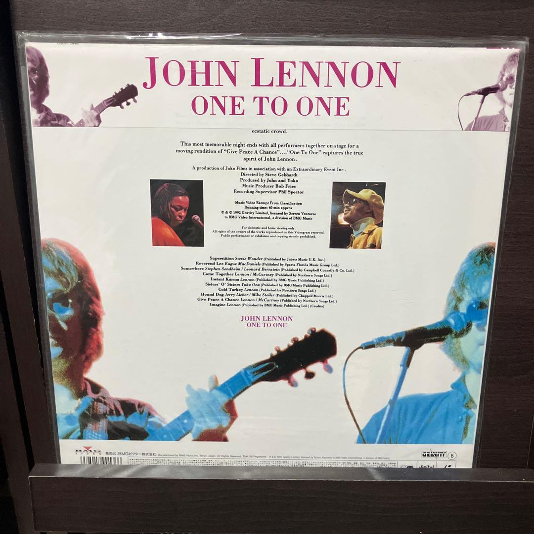 ジョン・レノン LaserDisc 5点セット
