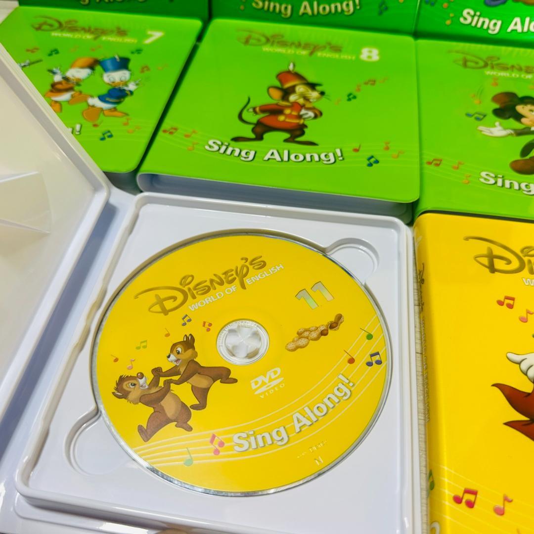 ディズニー英語システム DWE シングアロング 新子役 DVD CD 絵本