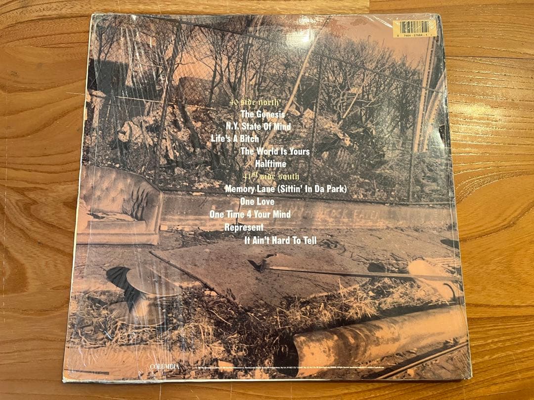 Nas Illmatic レコード　オリジナル盤