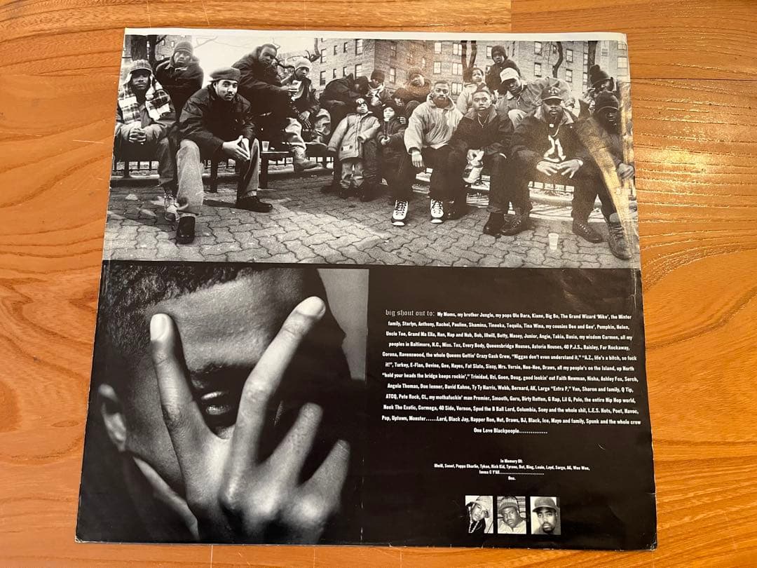 Nas Illmatic レコード　オリジナル盤