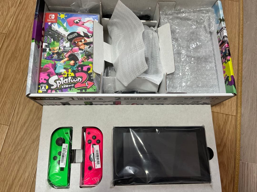 【ジャンク品】Nintendo Switch　スプラトゥーン2セット