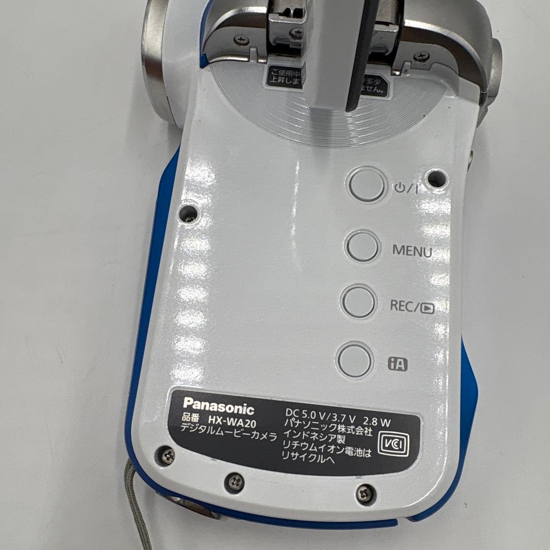 美品　Panasonic 防水ハイビジョンビデオカメラ HX-WA20