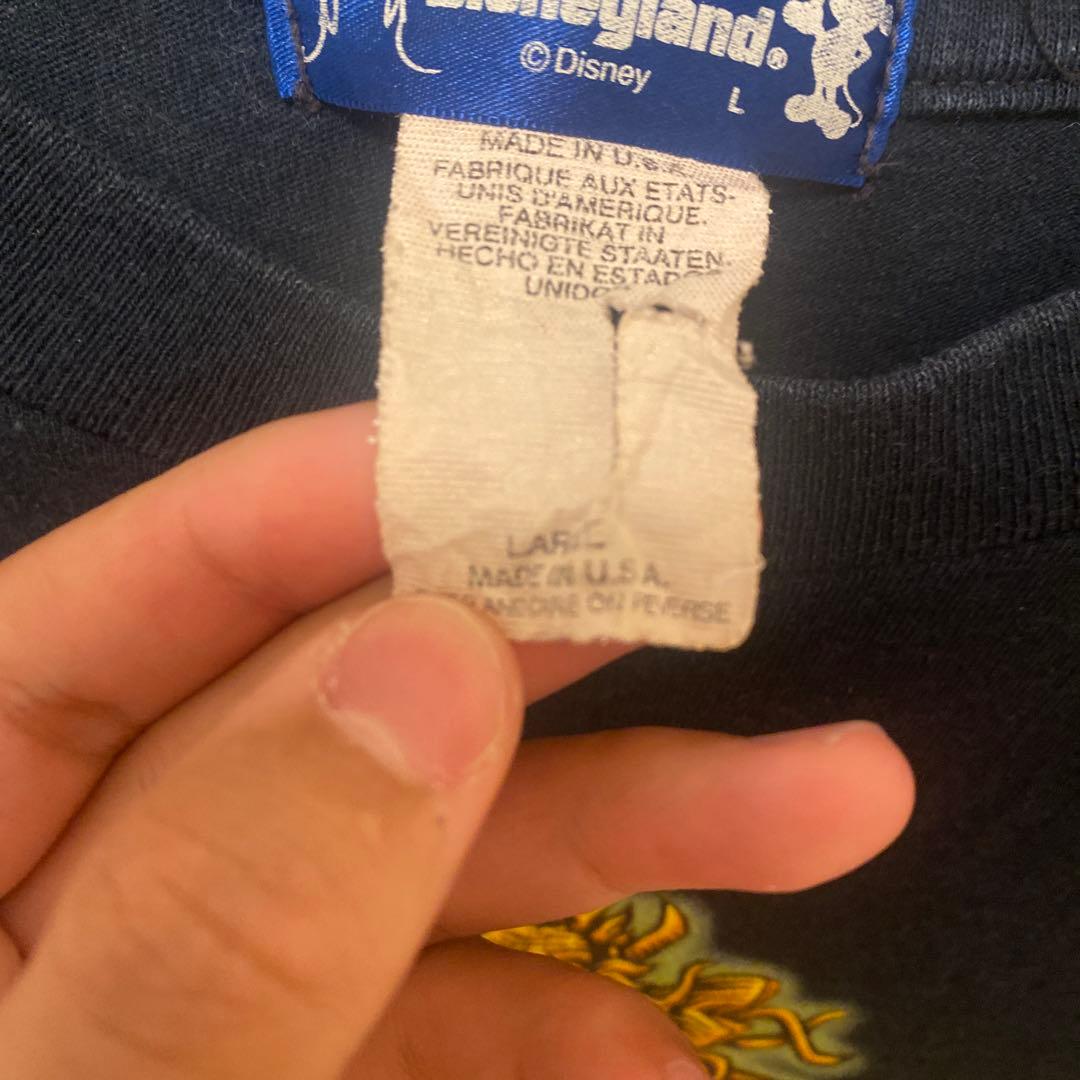 Disneyland Haunted Mansion Tシャツ Lサイズ 黒