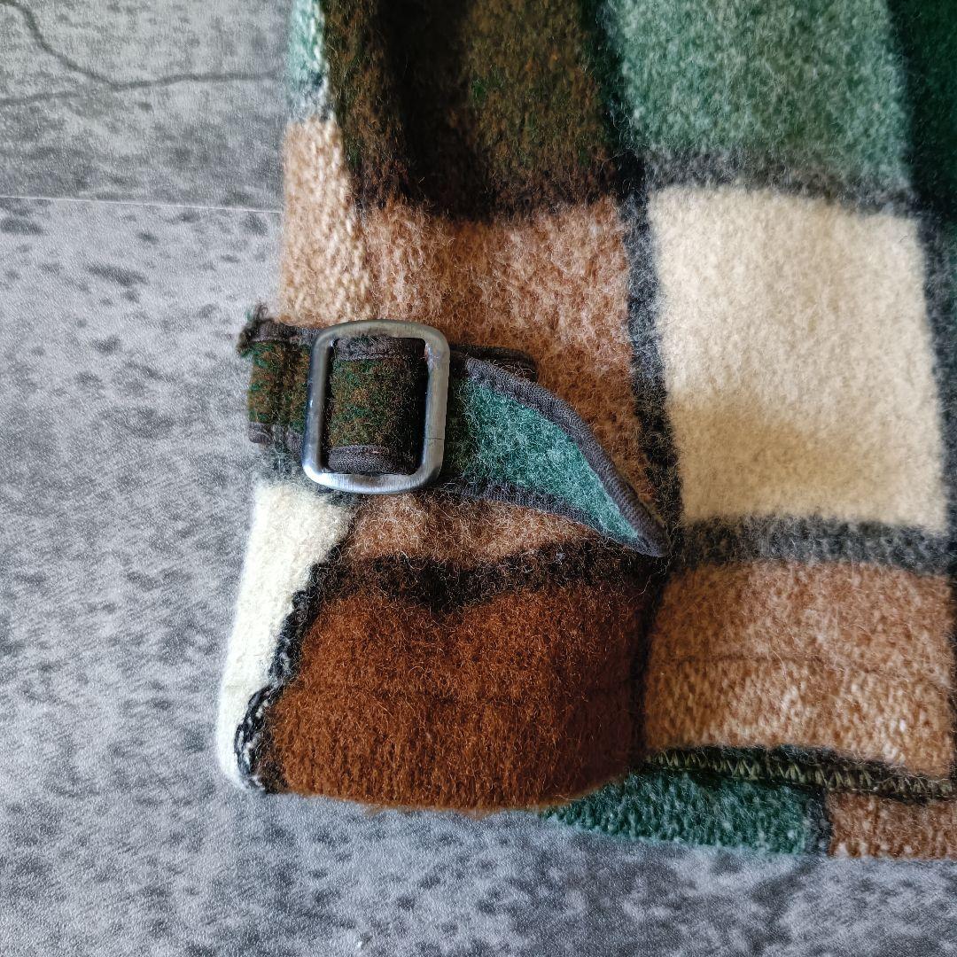 60s Woolrich チェック柄 ウール 短丈 ショート丈ブルゾン