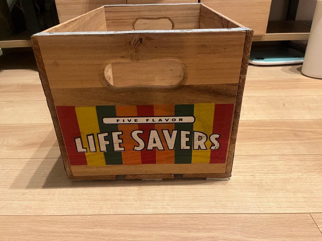 【送料無料】木箱 ウッドボックス LIFE SAVERS ライフセイバーズ