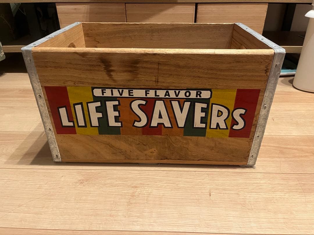 【送料無料】木箱 ウッドボックス LIFE SAVERS ライフセイバーズ