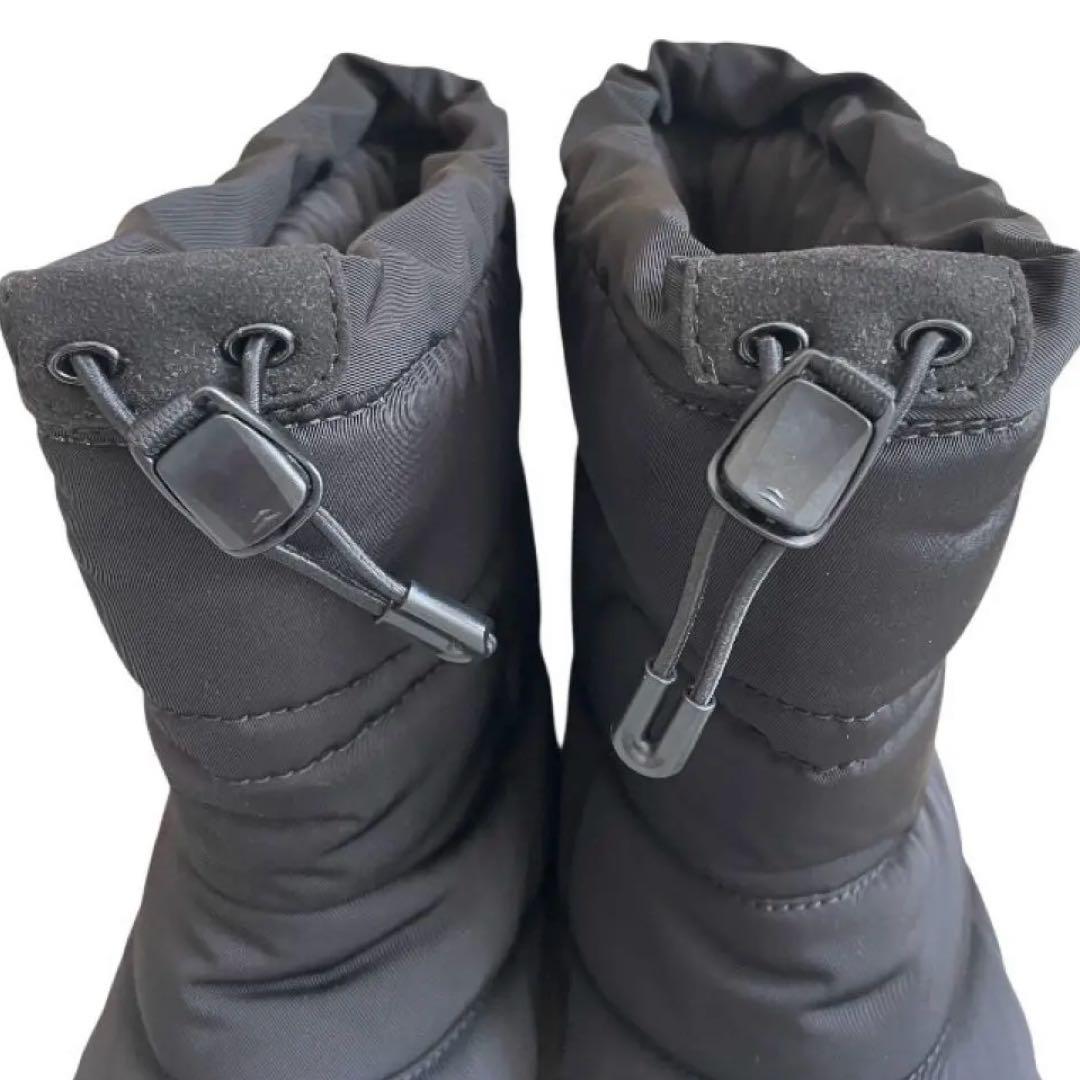 【美品】THE NORTH FACE 黒 ヌブシ スノーブーツ 25.0