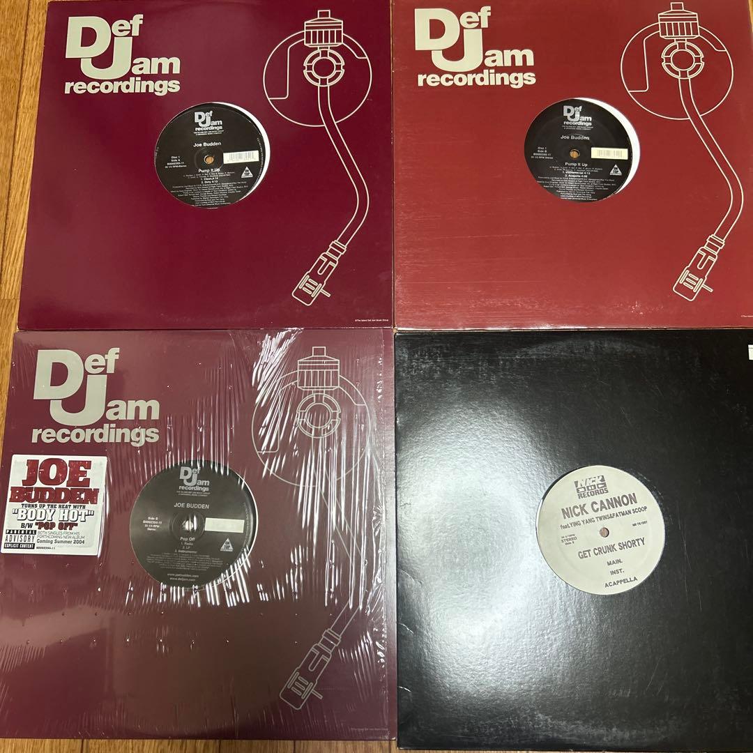 00’年代HIPHOP 10枚セットLL Cool J,Joe Budden 他