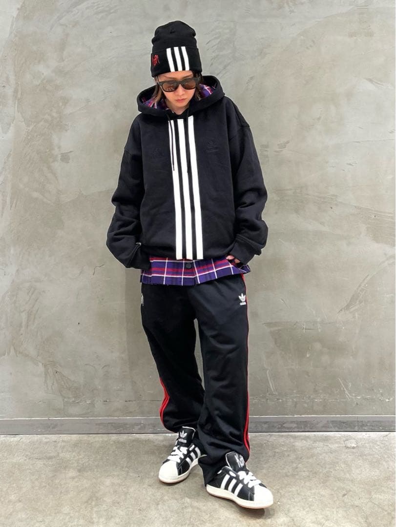 新品⭐️adidas Originals×Korn ビーニー 黒ニットキャップ