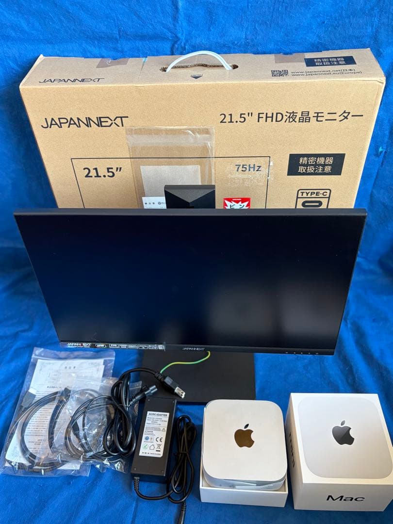 Mac mini M4 ＆ 21.5インチ液晶モニターJAPAN NEXT