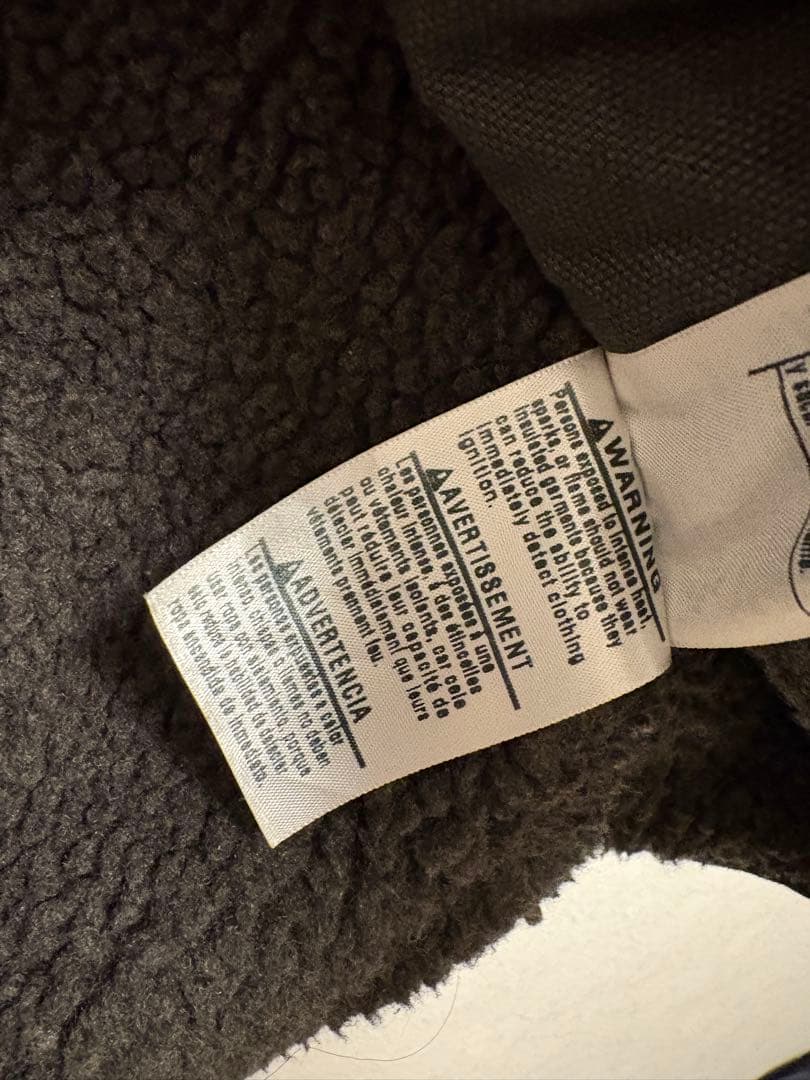Carhartt フード付きベスト S ベージュ　廃盤　美品