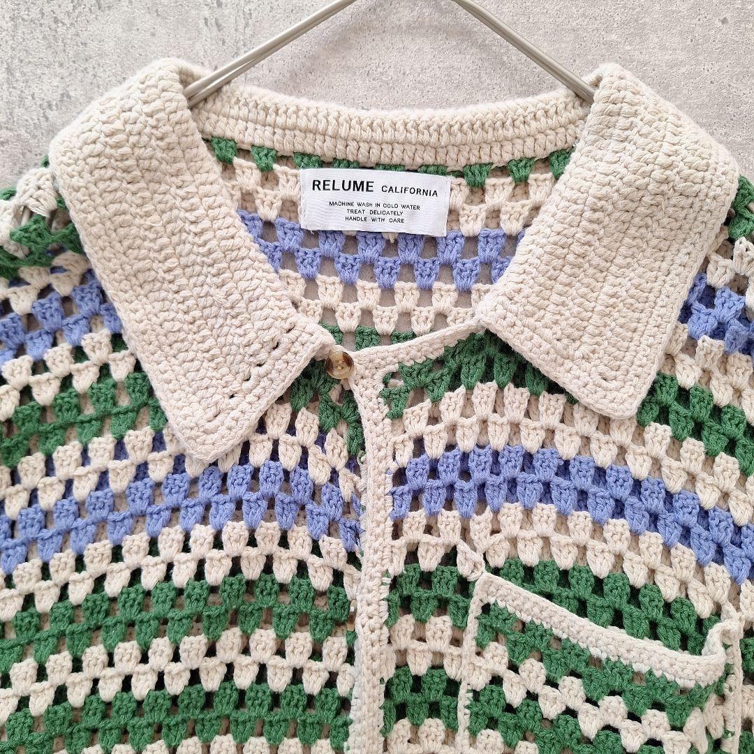 JOURNAL STANDARD relume クロシェ編み ニットカーディガン