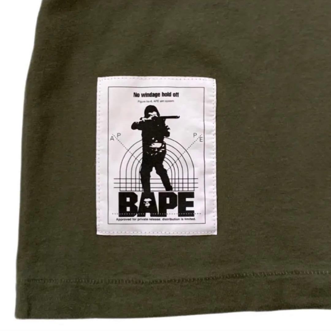 BAPE X ALPHA INDUSTRIES Tシャツ サイズL