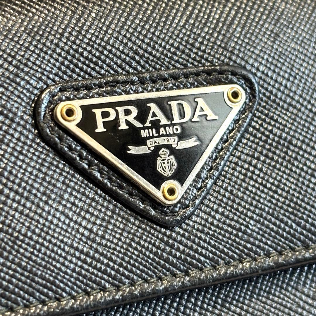 【BOX有】PRADA サフィアーノ　二つ折り財布