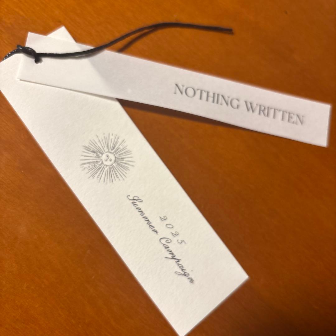 NOTHING WRITTEN ポロニット/ブラック