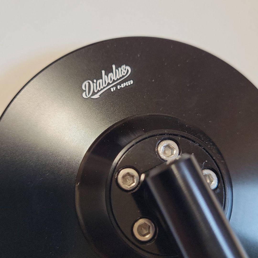 K-SPEED Diablo ハンターカブ　ミラー ブラック 鏡面ブルー