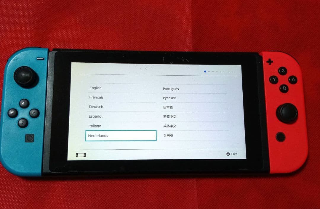 挨*x様 Nintendo Switch 本体 青/赤 (即日発送)
