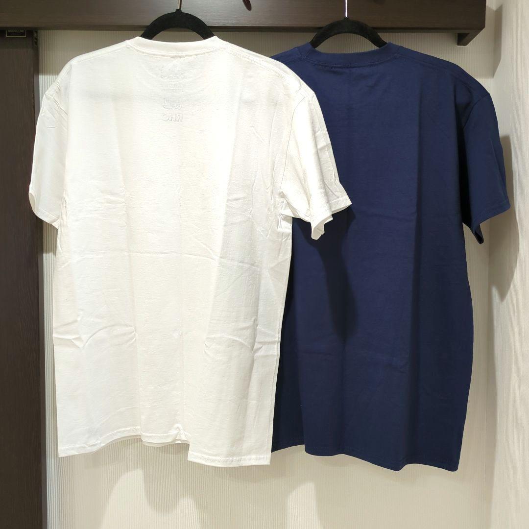 ロンハーマン フルーツオブザルームTシャツ2枚 L ホワイト•ネイビー 匿名配送