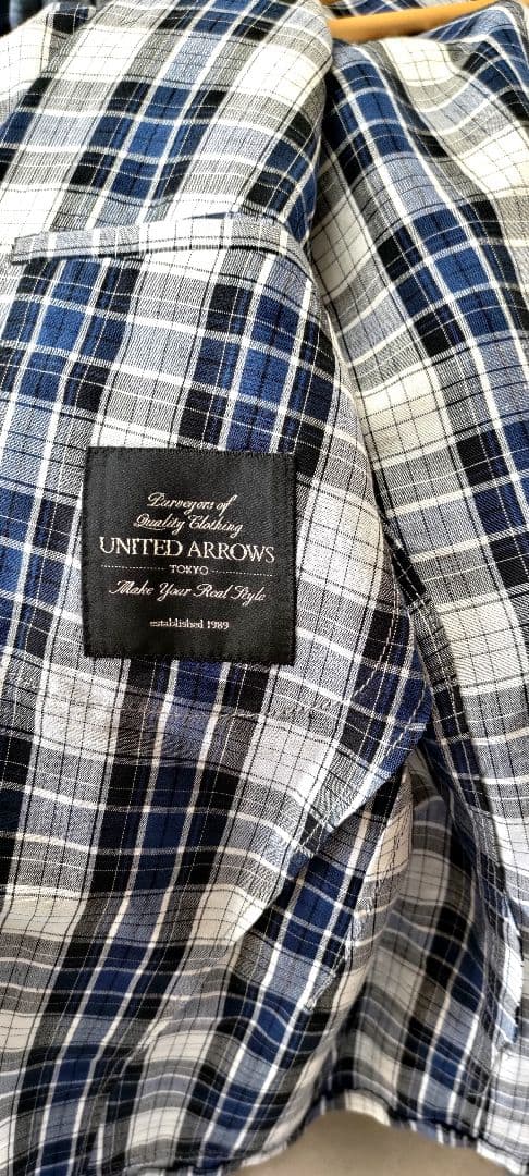 タムニーさん専用United Arrows 麻混の３つボタンのジャケット