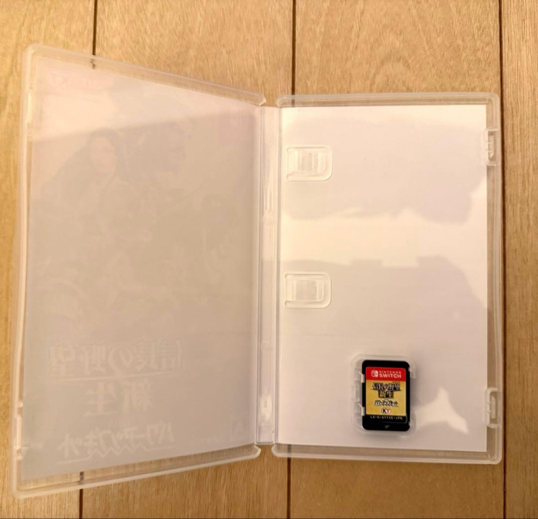 【ほぼ未使用】信長の野望 新生 withパワーアップキット Switch通常版