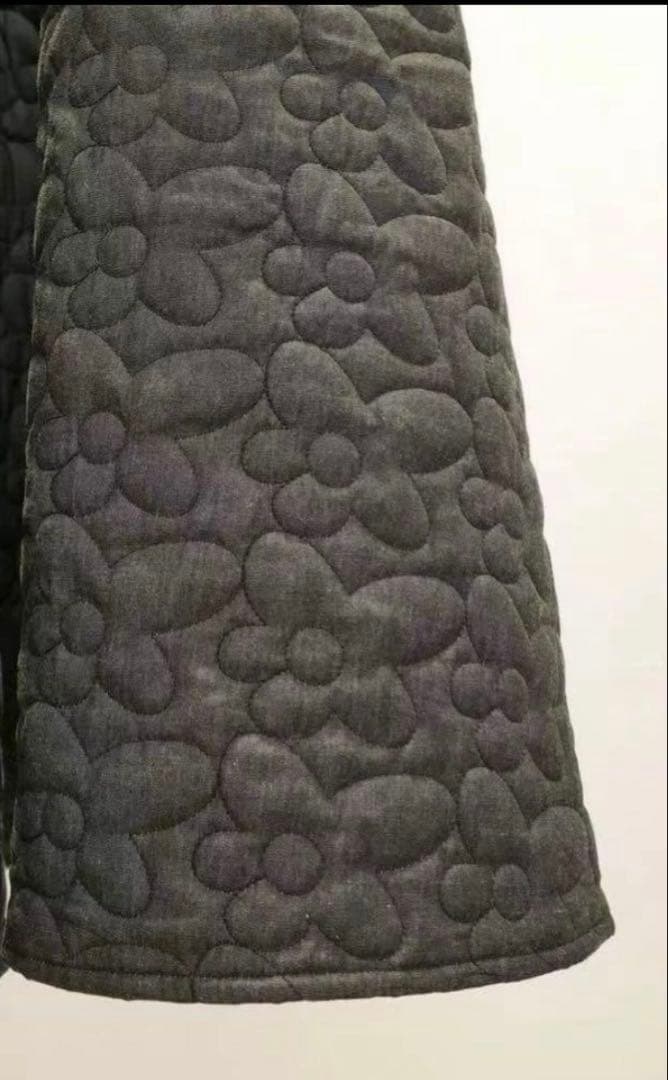 リンカブル　【新品】キルトデニムスカートブラック
