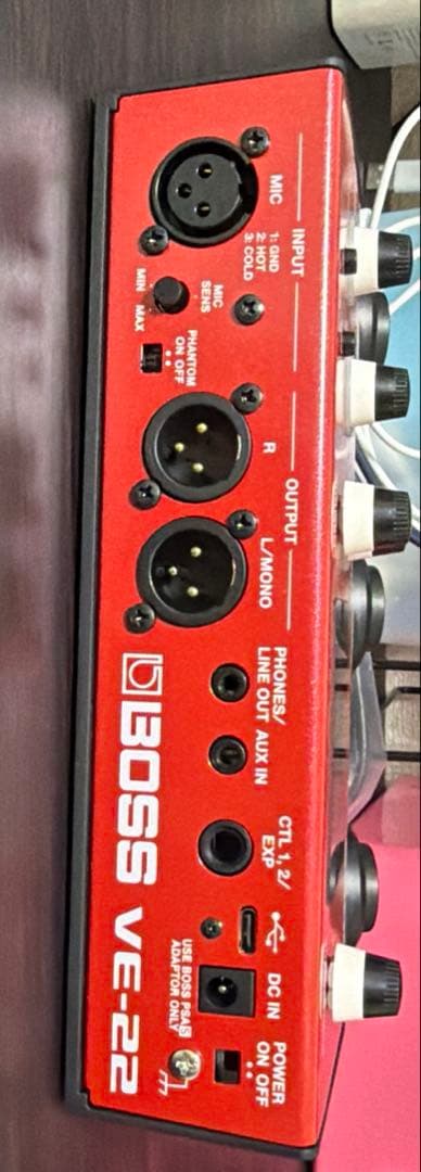 BOSS VE-22 ボーカルプロセッサー