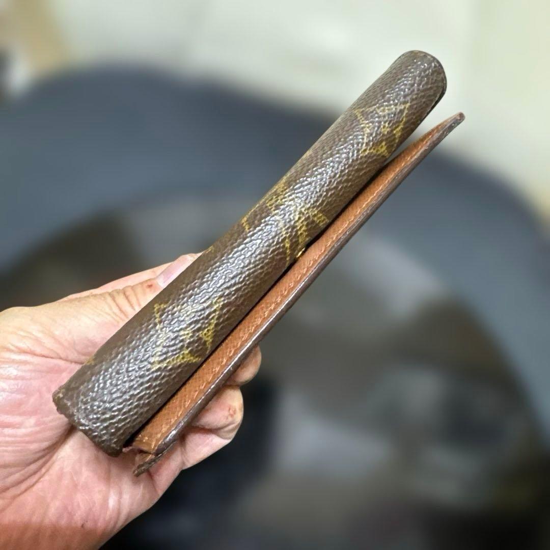 ⑤☆優良品☆ モノグラム♪Ｌ字型ファスナー財布