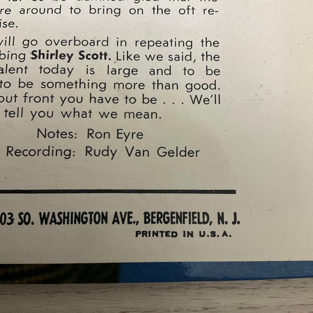 SHIRLEY SCOTT シャーリースコット　ソウルサーチング　レコード