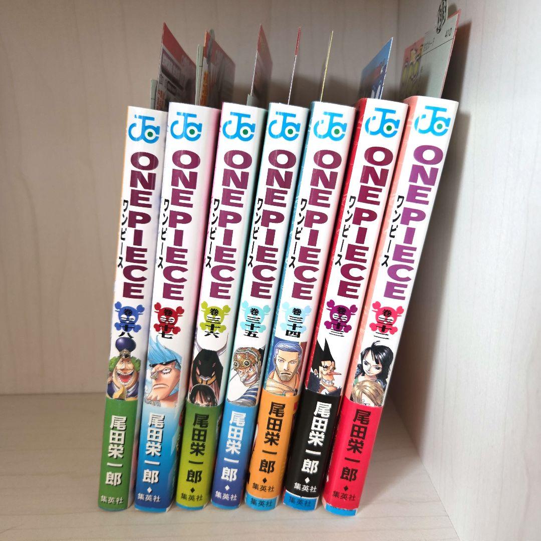 【初版・帯付き・ジャンパラ付き】ONE PIECE　32巻〜38巻 ワンピース