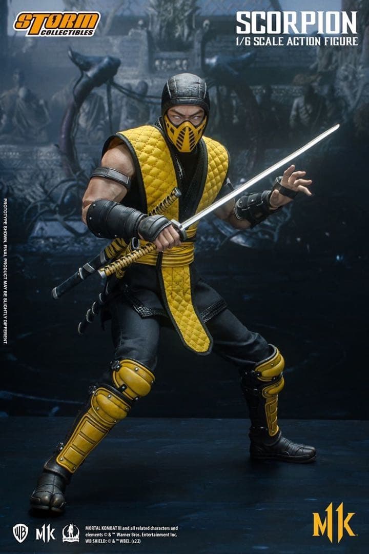 Storm Collectibles モータルコンバット スコーピオン 1/6
