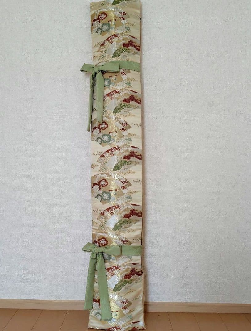 お琴カバー【野】着物帯 ゆたん油単ハンドメイド 和楽器 袋帯