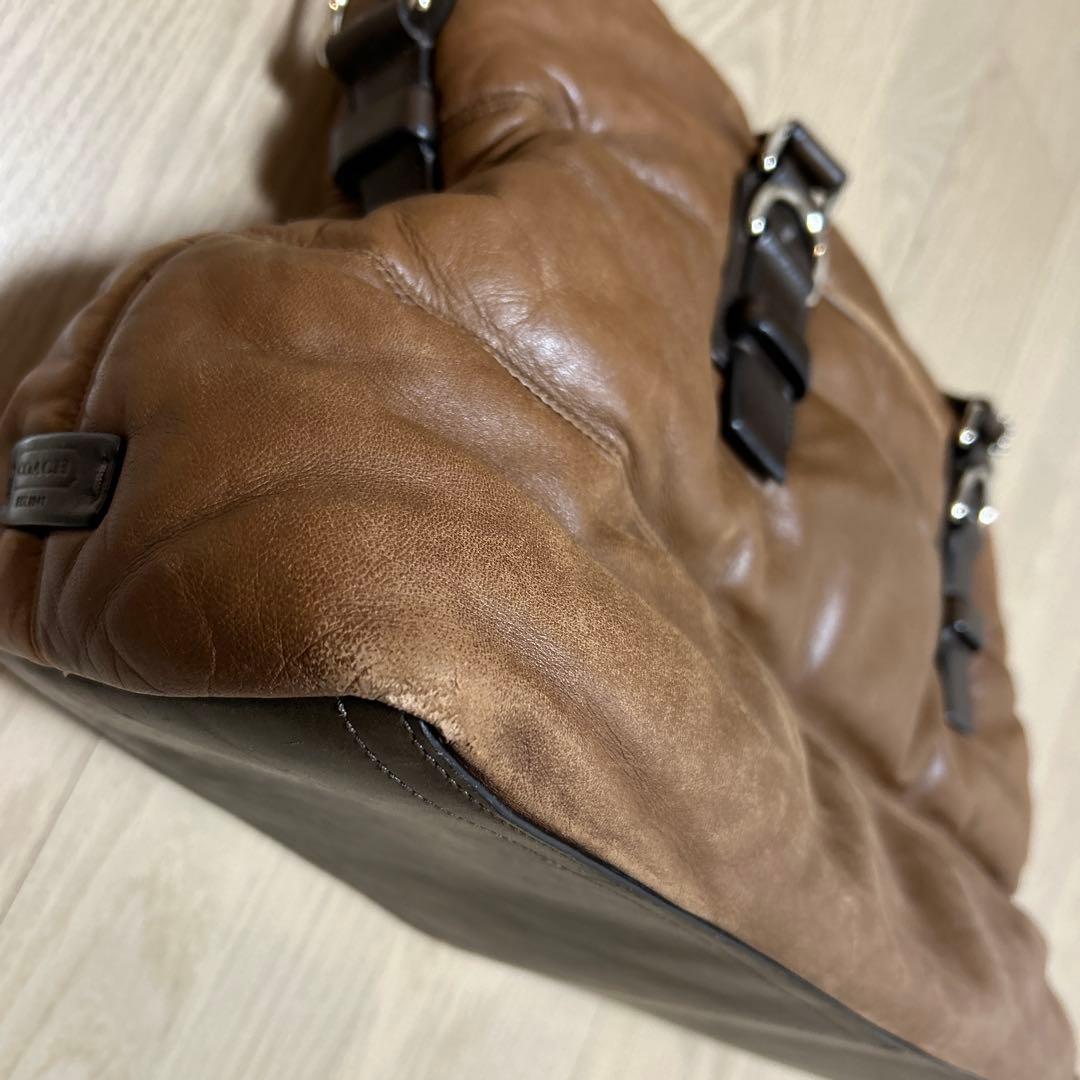 coach ボストンバック　本革