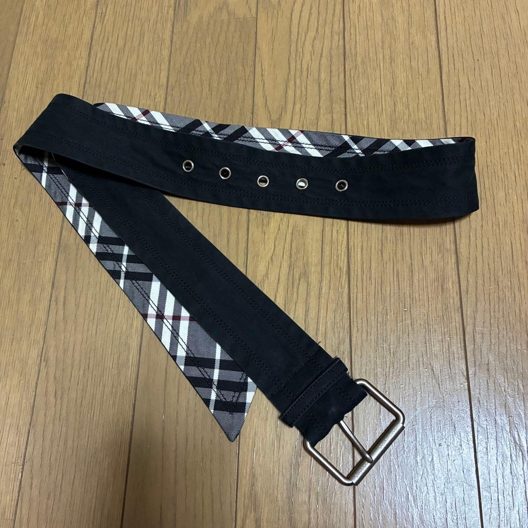 バーバリー ロンドン ブルーレーベル トレンチコート ノバチェック コート Ꮮ
