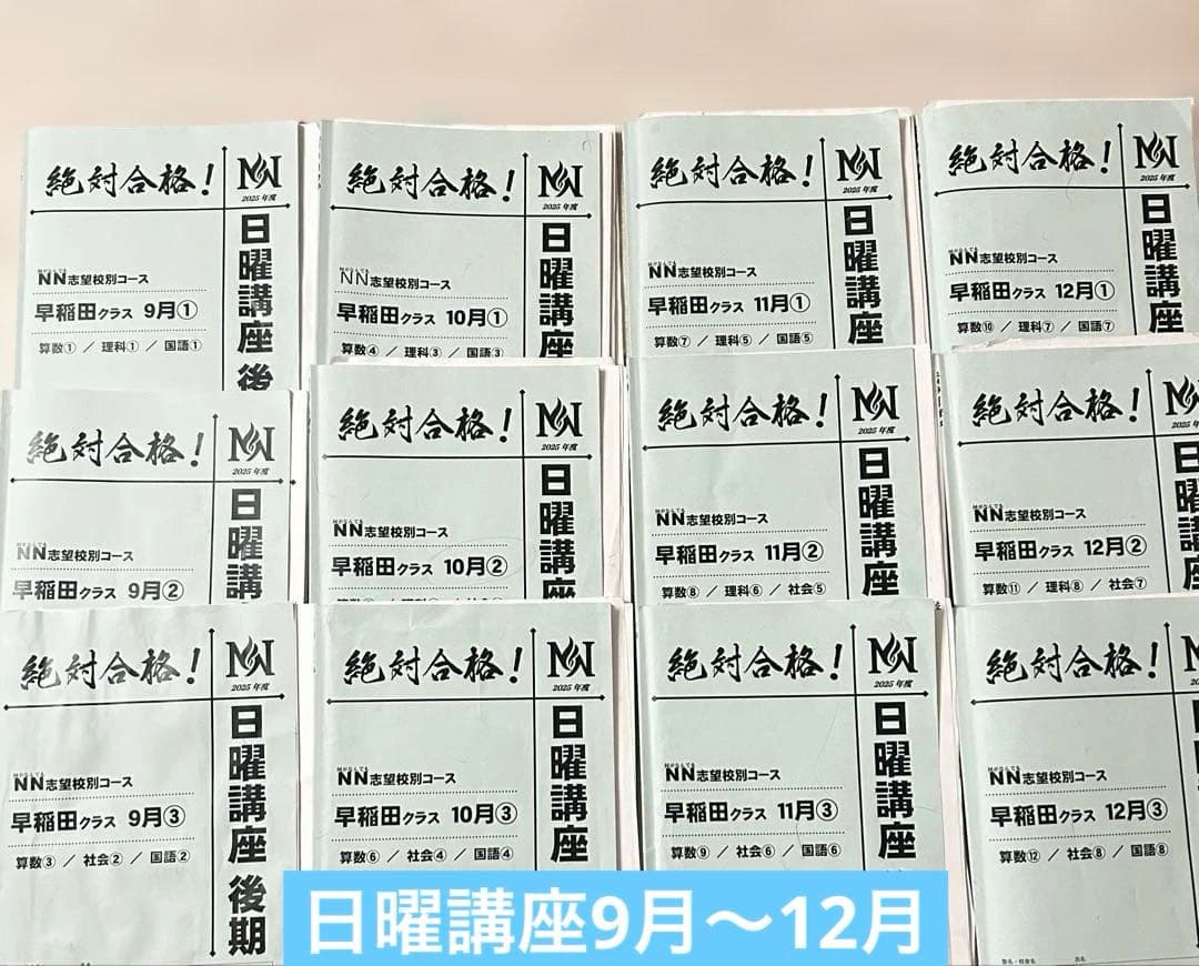 【最新版】2026年度NN早稲田\絶対合格/全セット
