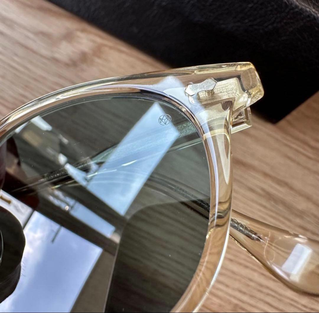 新品　ayame アヤメ BOSTON ボストン クリスタルゴールド サングラス